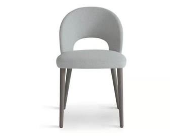 DIXIE 539 - Upholstered fabric chair open back by Origins 1971 - view 3